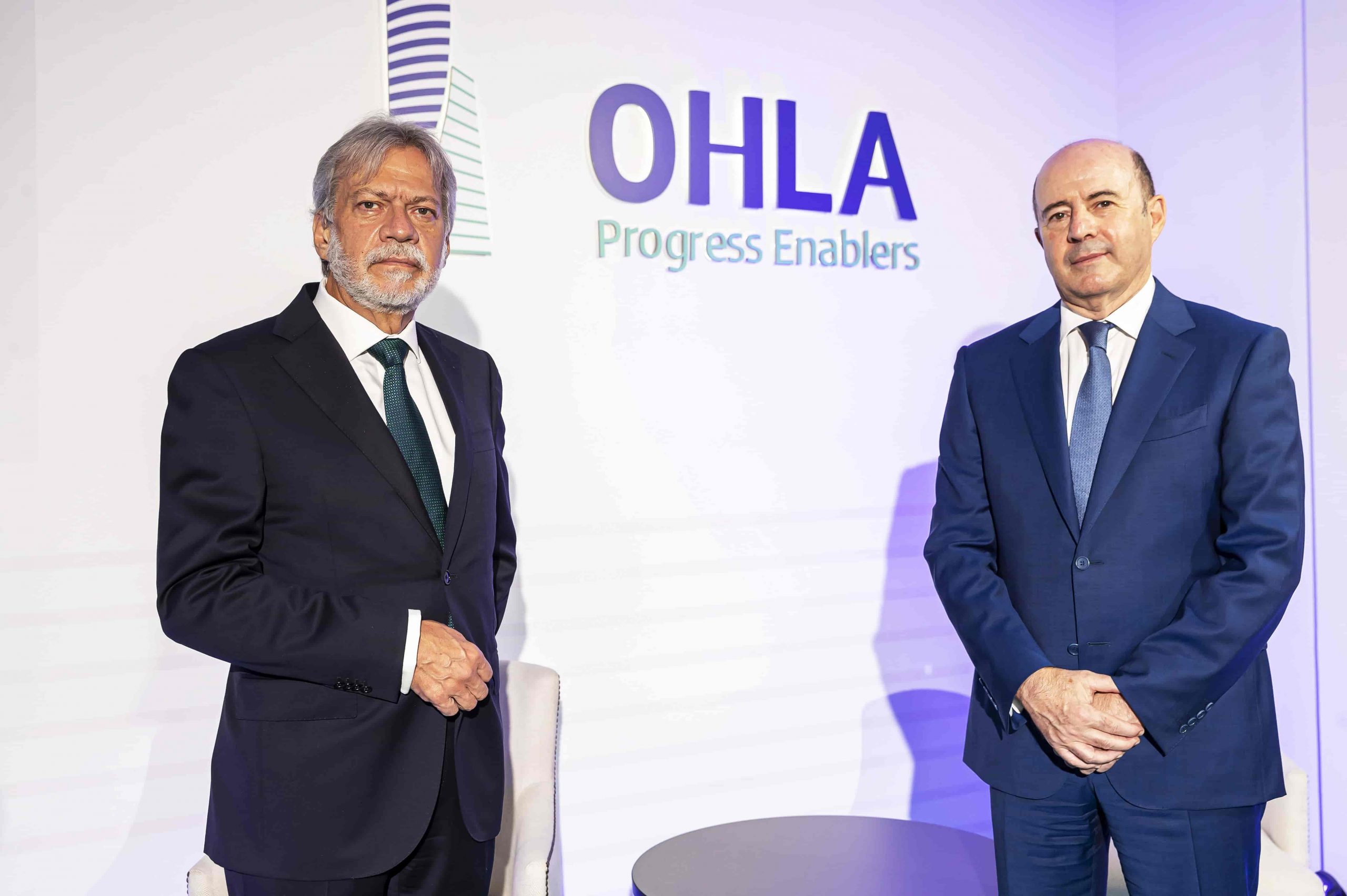 Luis Amodio, presidente de OHLA_ y José Antonio Fernández Gallar, CEO de OHLA. @OHL