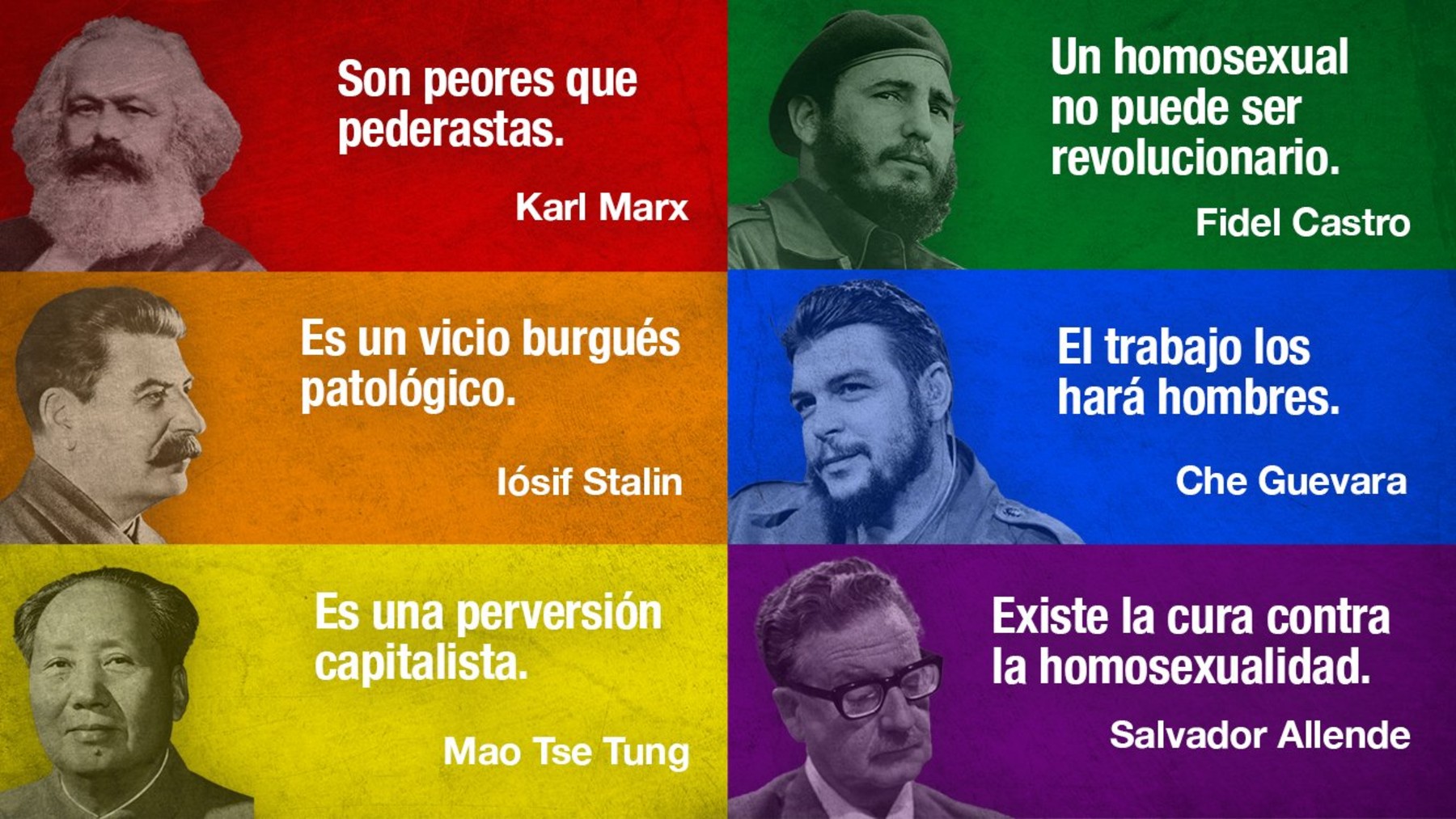 Vox retrata a Podemos: 