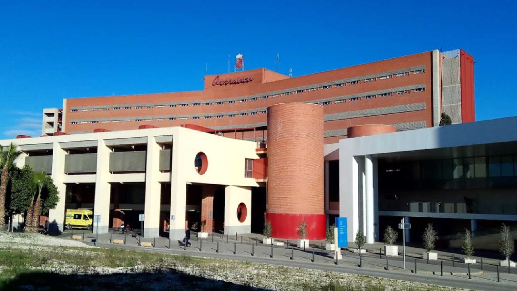 El hospital Virgen de la Arrixaca.