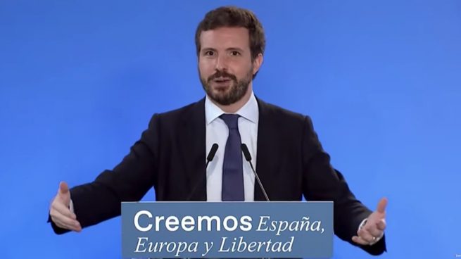 Pablo Casado, presidente del PP.