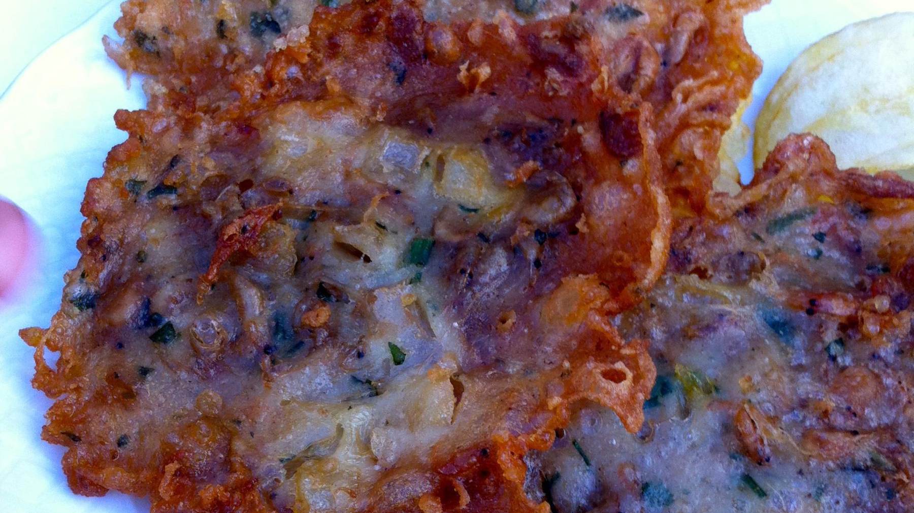 Tortitas de mariscos