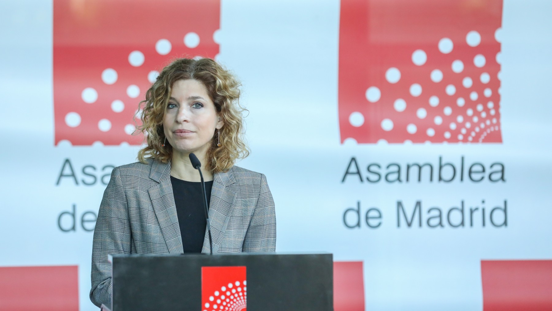 La portavoz del PSOE en Madrid, Hana Jalloul.