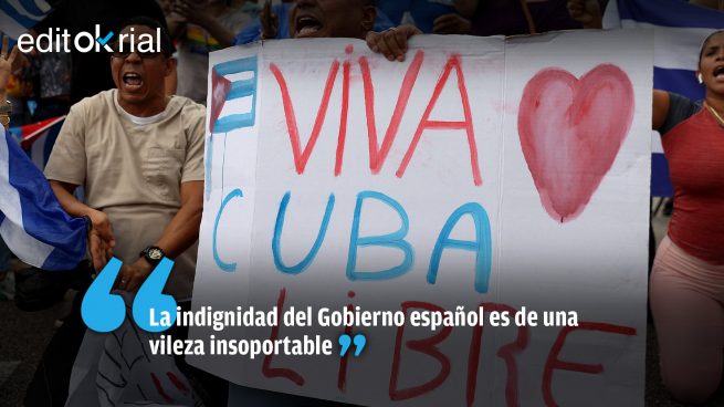 Cuba es una dictadura atroz y lo de Sánchez, una gigantesca vileza