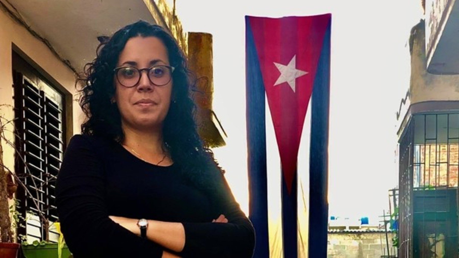 La corresponsal de ABC detenida por el régimen de Cuba, Camila Acosta.