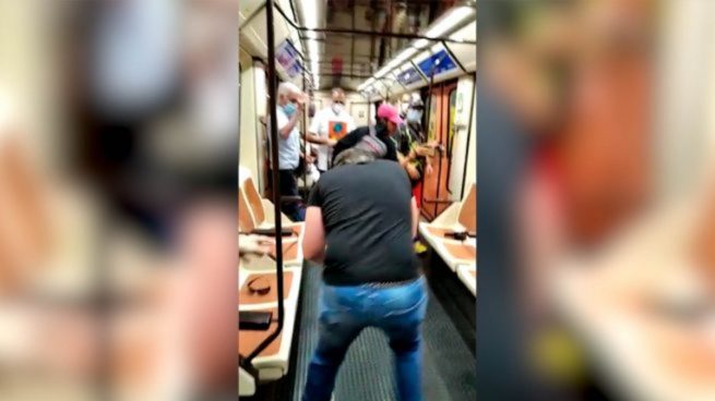 agresión Metro de Madrid