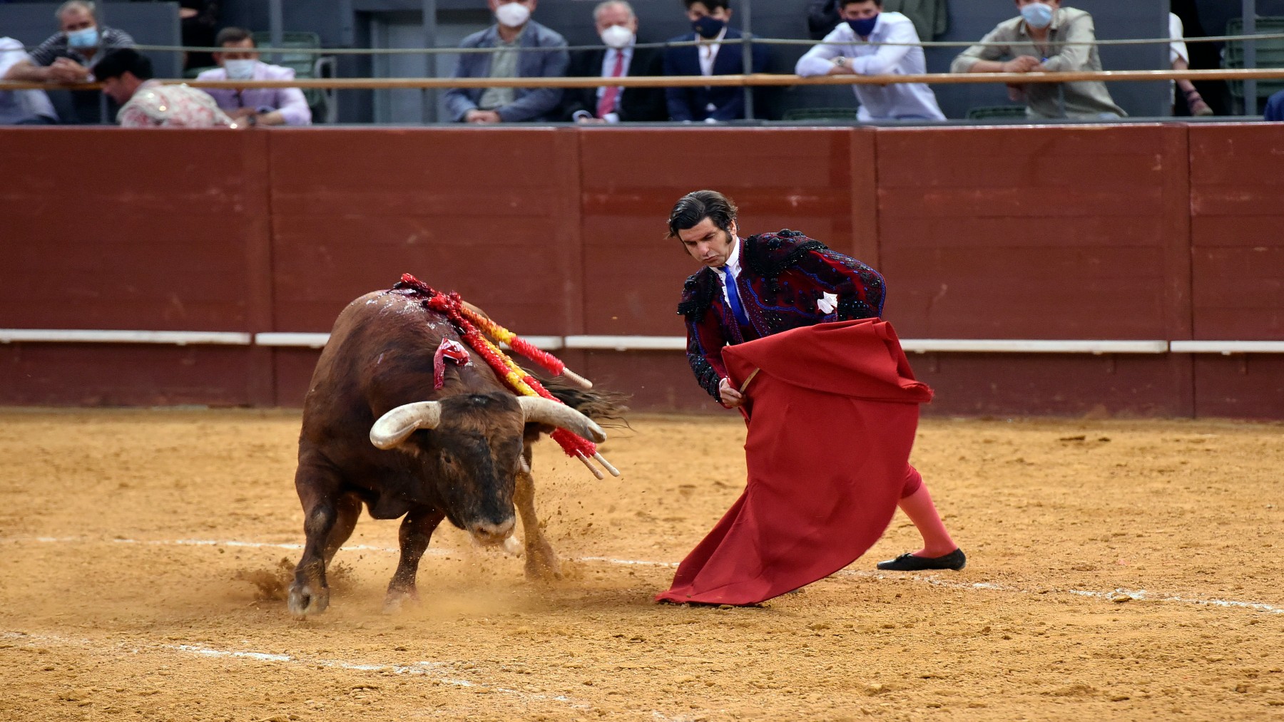 Morante de la Puebla durante su faena en la feria de San Isidro de 2021 (FRANCISCO GUERRA / EUROPA PRESS).