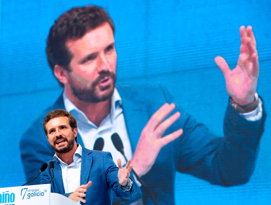 Pablo Casado, presidente del PP.