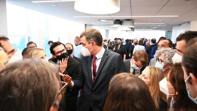 Pedro Sánchez durante su estancia en Nueva York (Foto: Twitter Pedro Sánchez).