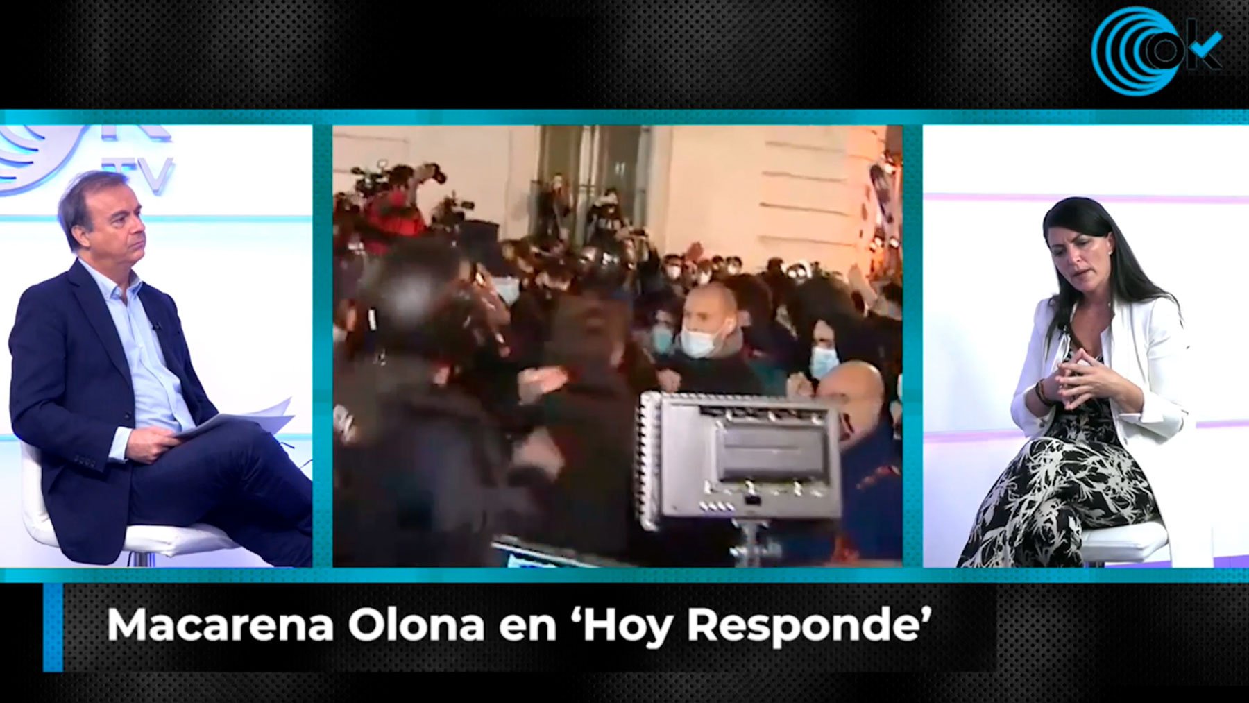 Macarena Olona en Hoy Responde