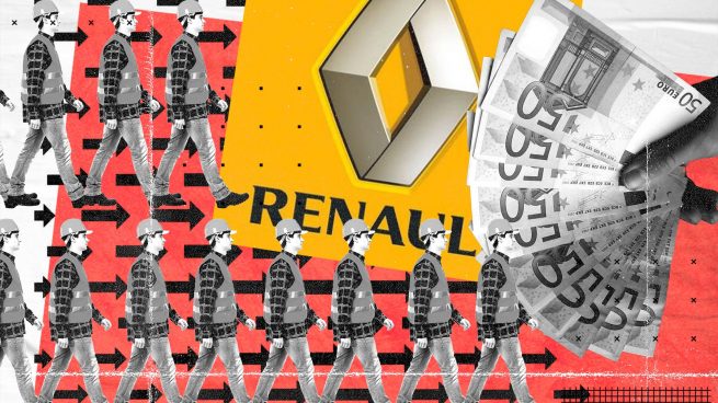 Los trabajadores de Renault denuncian retrasos en los pagos del ERTE ante un nuevo caos del SEPE