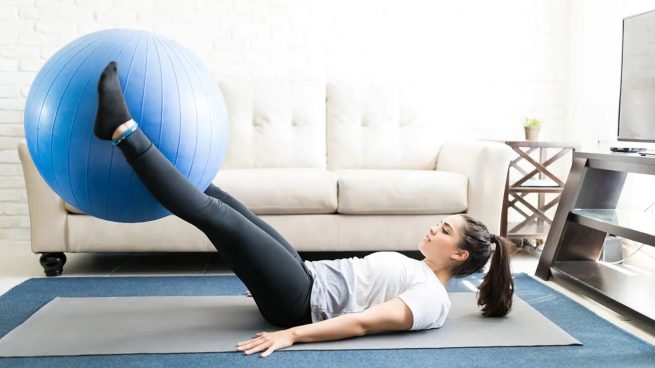 Pelota Suiza para Pilates Abdominales Embarazadas Bola Fitness