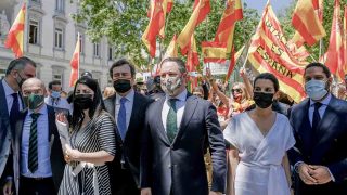 Los principales dirigentes de Vox