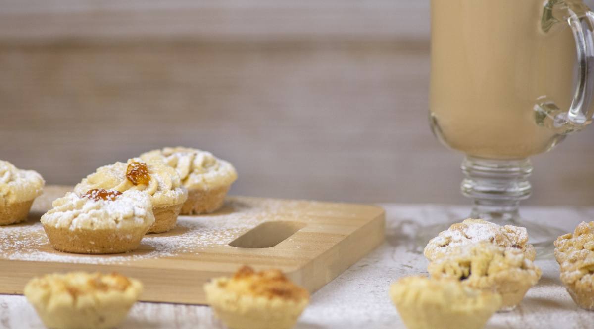 Tartaletas de crema de