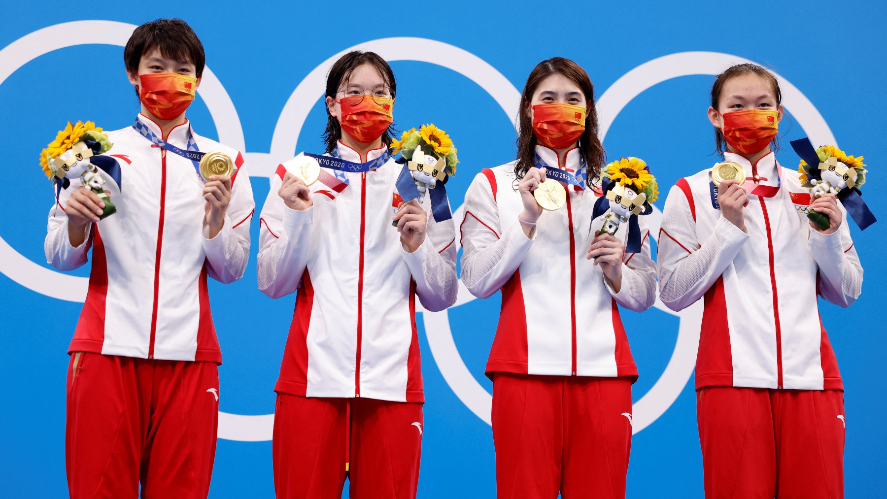 China domina el medallero de los Juegos Olímpicos de Tokio 2020. (AFP)