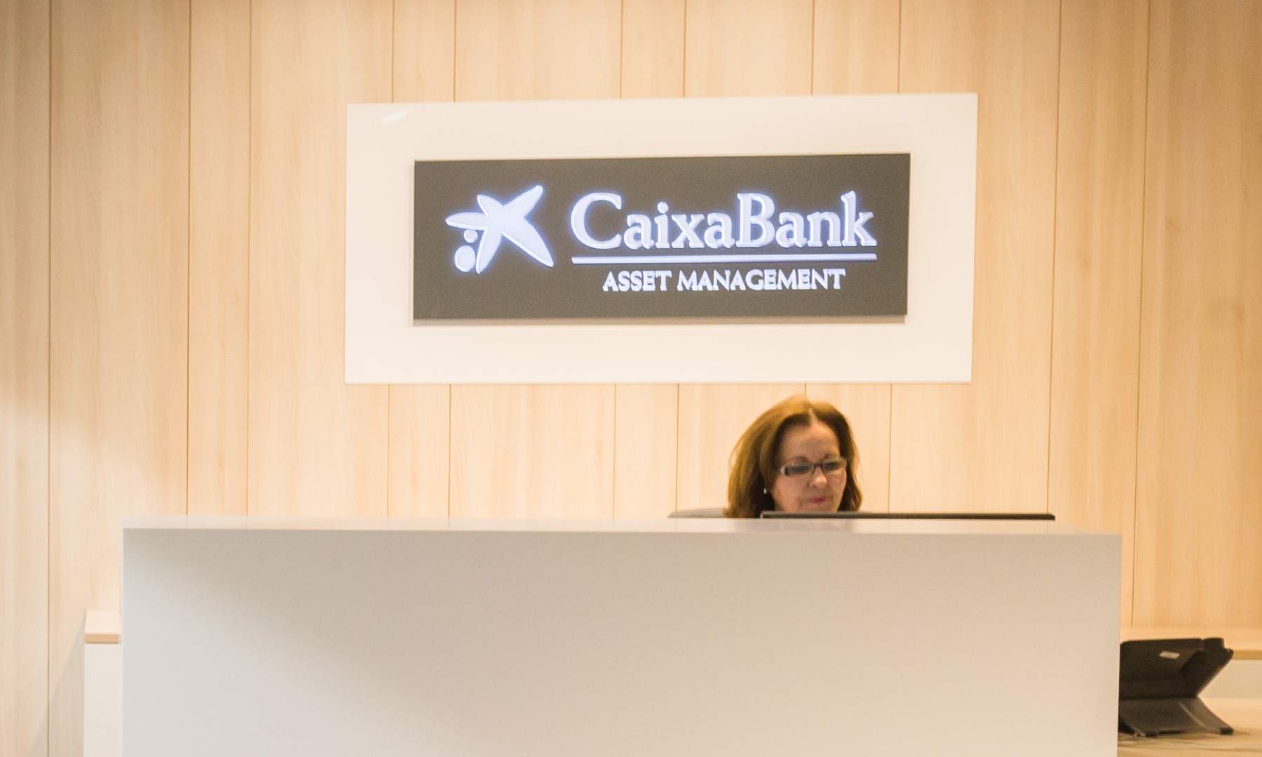 Oficina de CaixaBank AM.