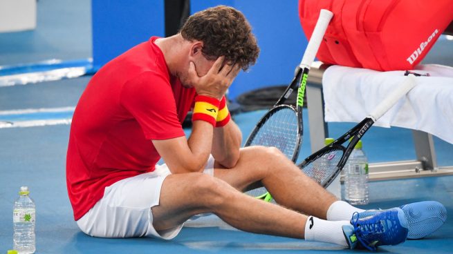 Las lágrimas de España: Carreño rompió a llorar tras conquistar el bronce ante Djokovic
