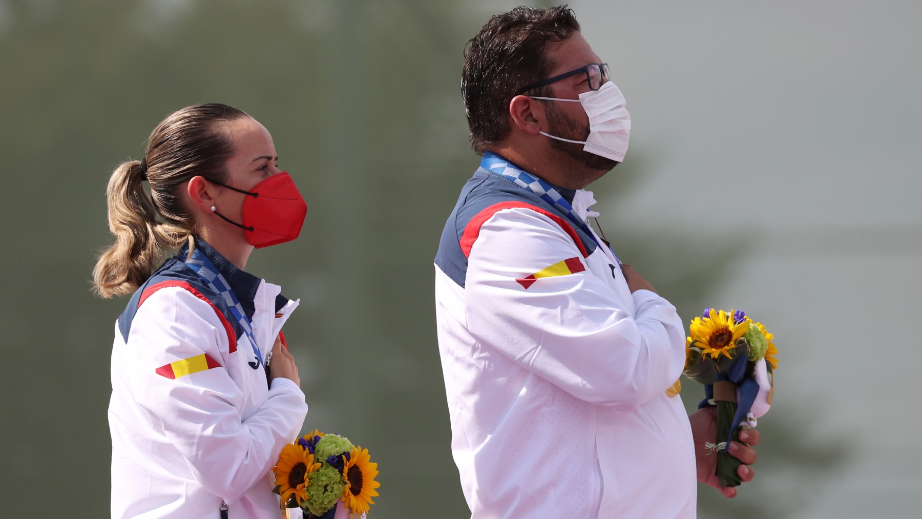 Fátima Gálvez y Alberto Fernández. (Getty)