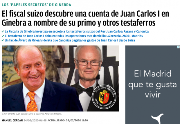 Así destapó OKDIARIO la trama de cuentas opacas y sociedades ‘offshore’ de Juan Carlos I