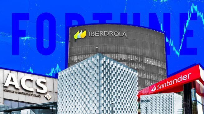 Santander Telefónica ACS e Iberdrola las mayores empresas españolas según Fortune