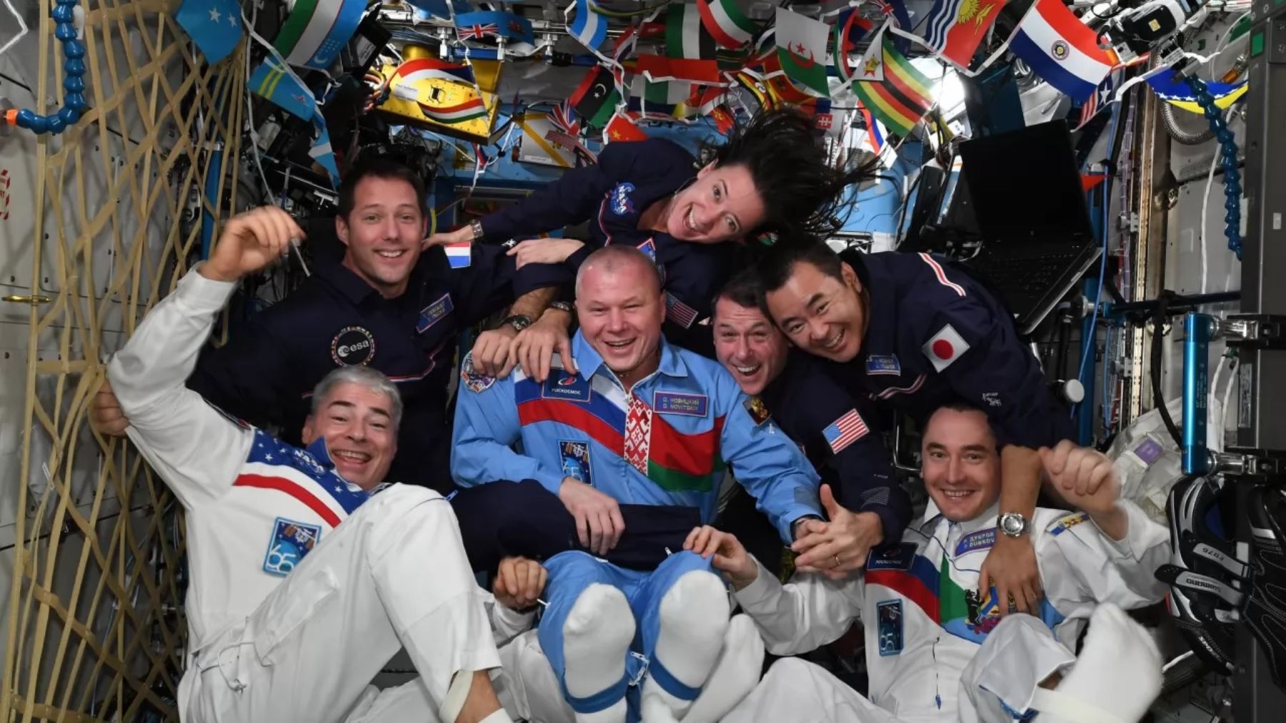 La ISS celebra sus propios JJOO / Foto: Facebook