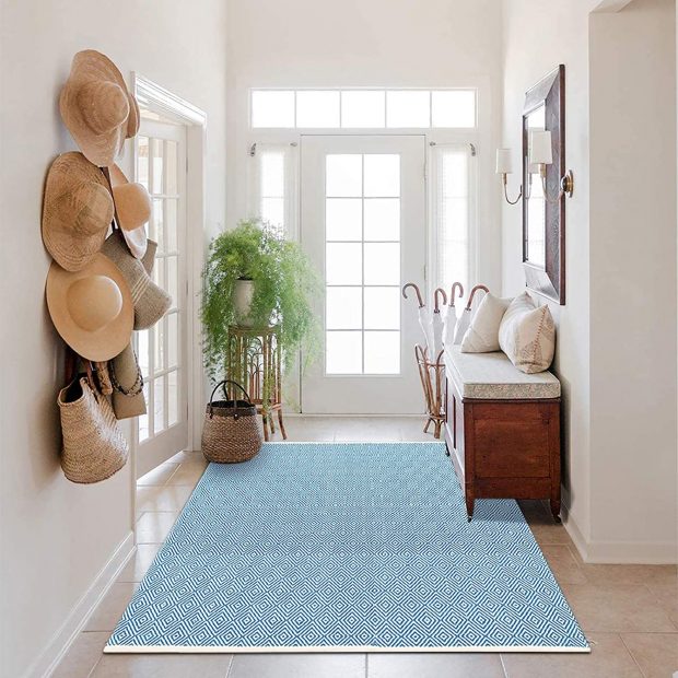 Dale calidez a tu salón con estas alfombras de Amazon más baratas que en Ikea