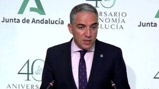 Elías Bendodo, consejero de Presidencia de la Junta de Andalucía.