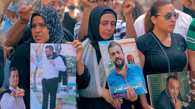 victimas-explosion-beirut-libano-reclaman-justicia