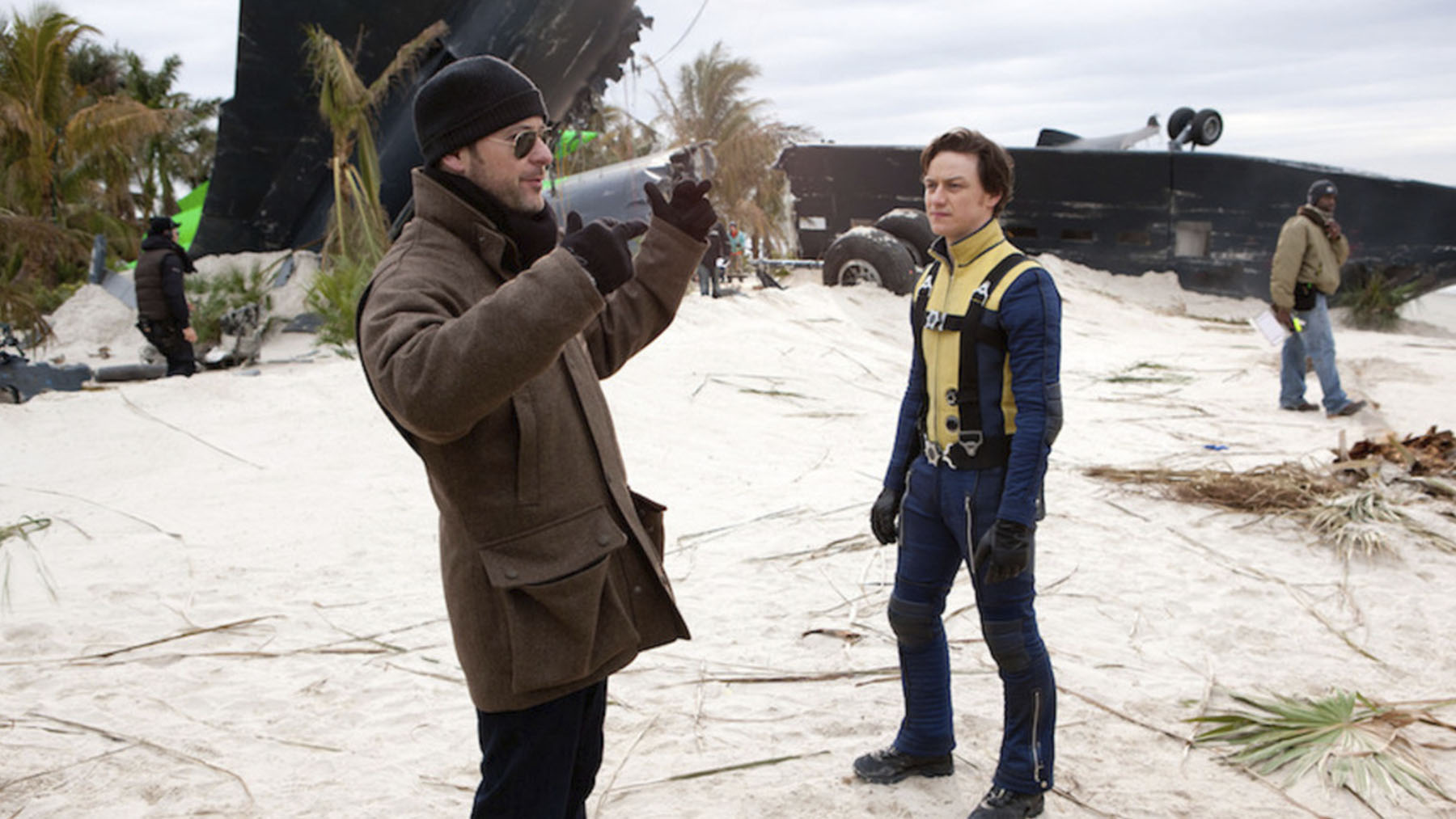 Matthew Vaughn en el rodaje de X-men: Primera generación (Fox/Disney)
