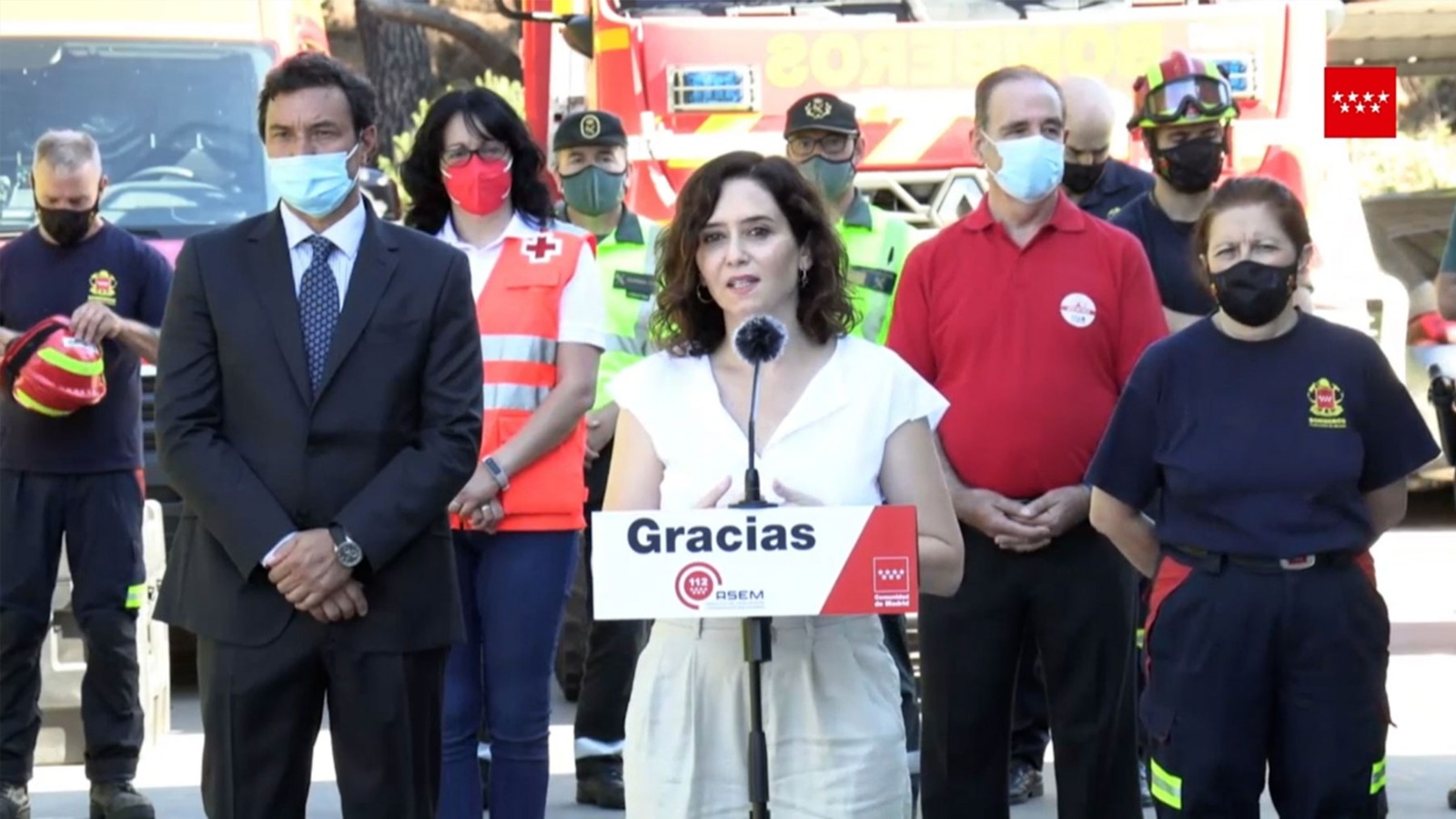 Isabel Díaz Ayuso, presidenta de la Comunidad de Madrid.