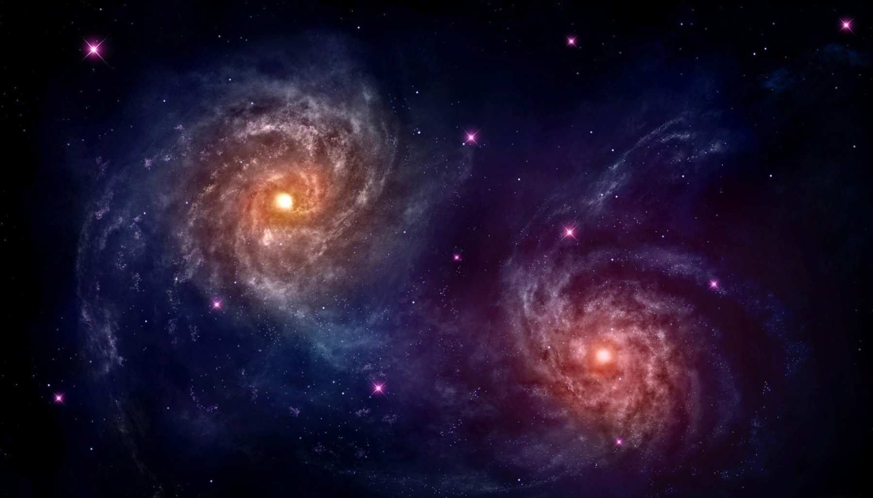 Cómo son los movimientos de las galaxias?