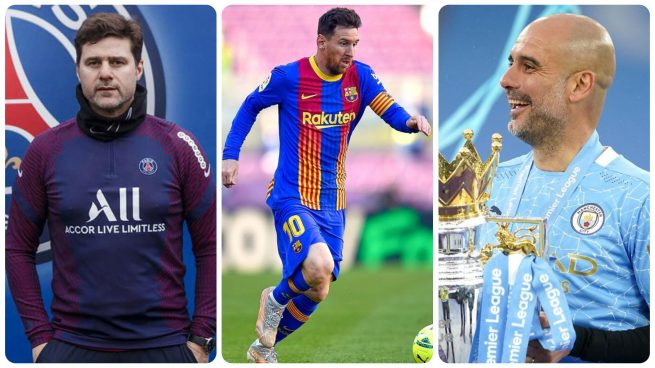 Pochettino, Messi y Guardiola