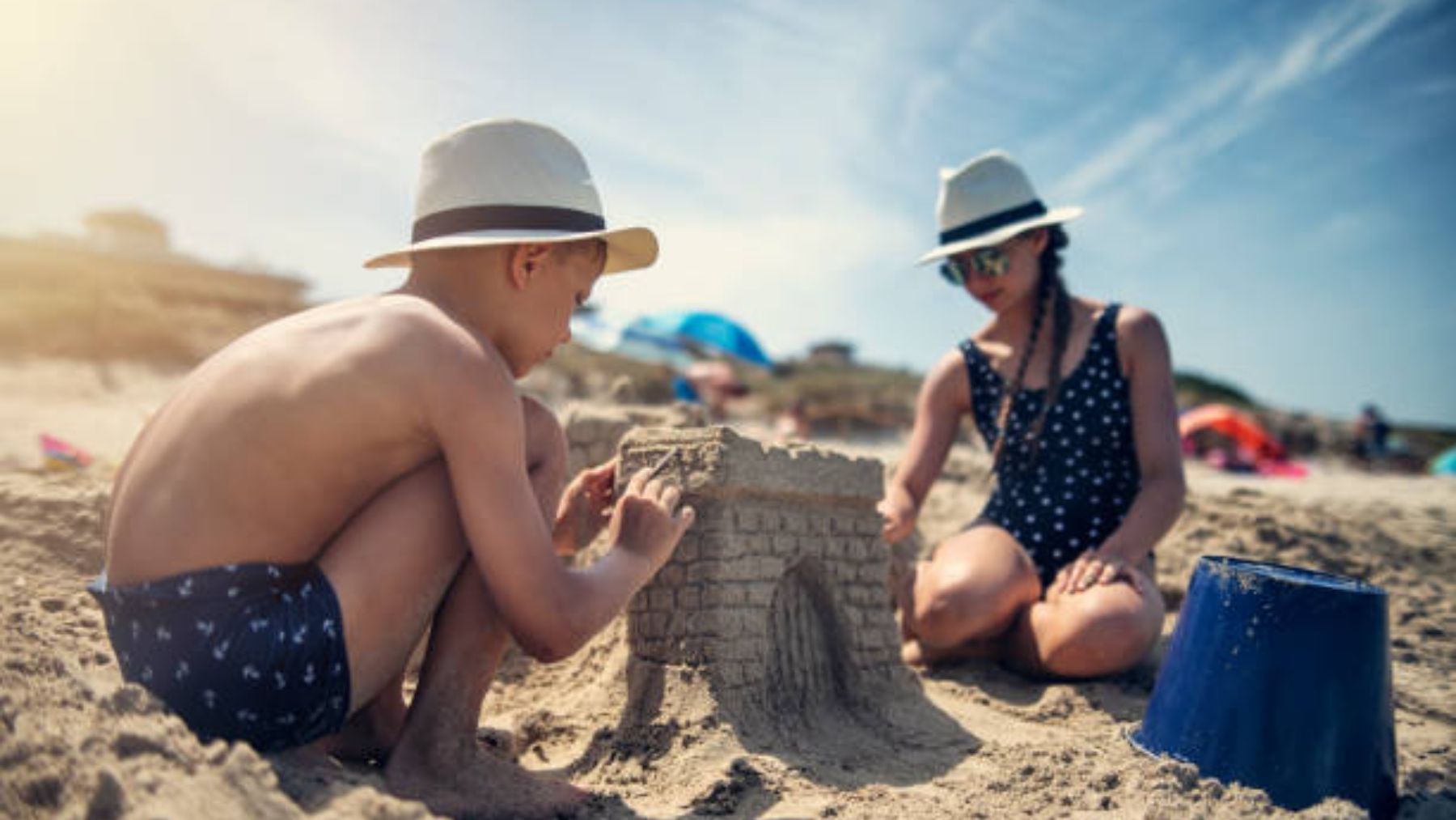 Las mejores ideas para que los niños se diviertan en la playa