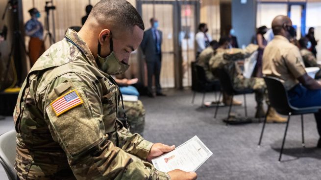 Militares del ejército de Estados Unidos (Foto: AFP)