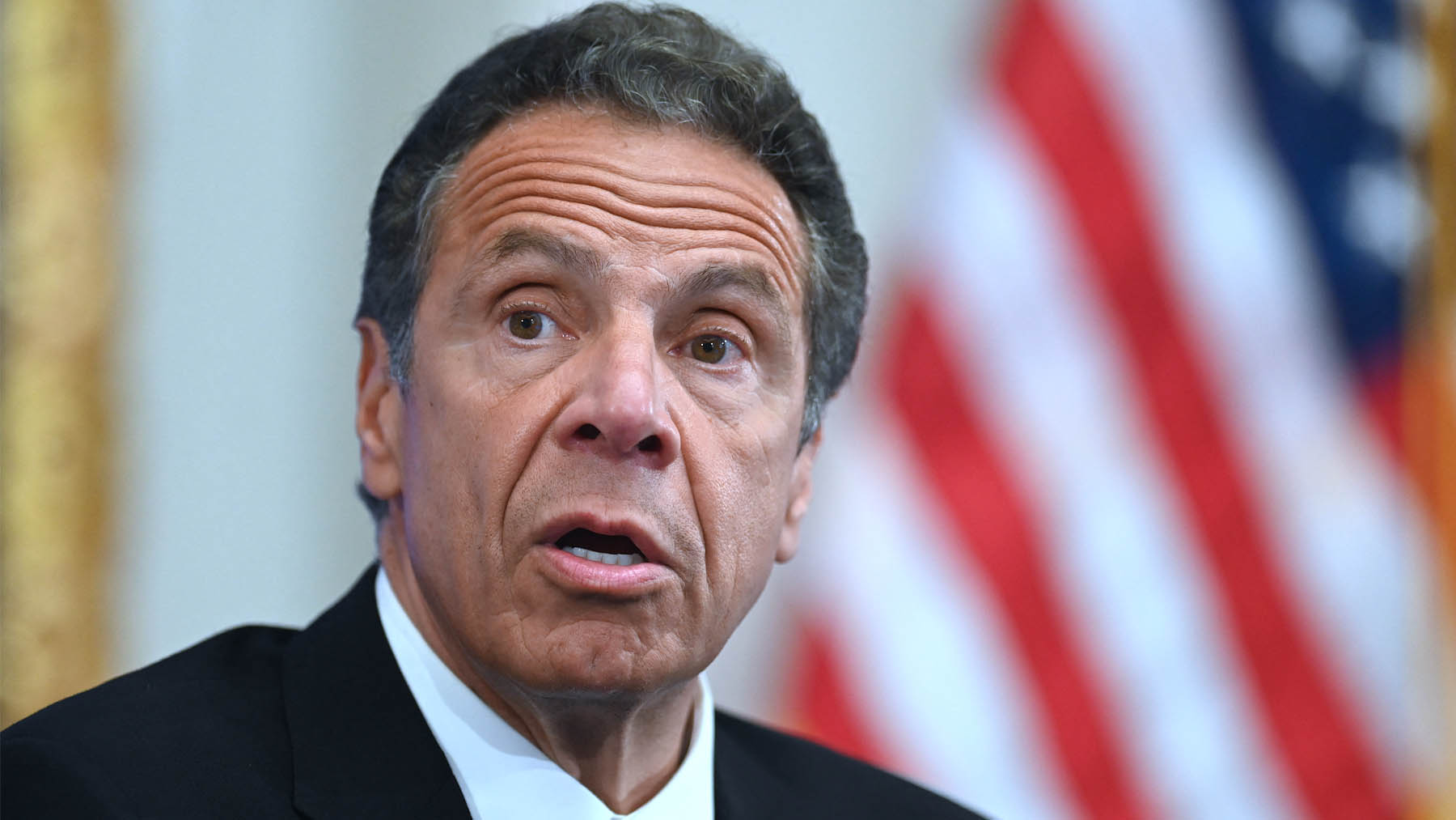 El dimitido gobernador de Nueva York, Andrew Cuomo (Foto: AFP).