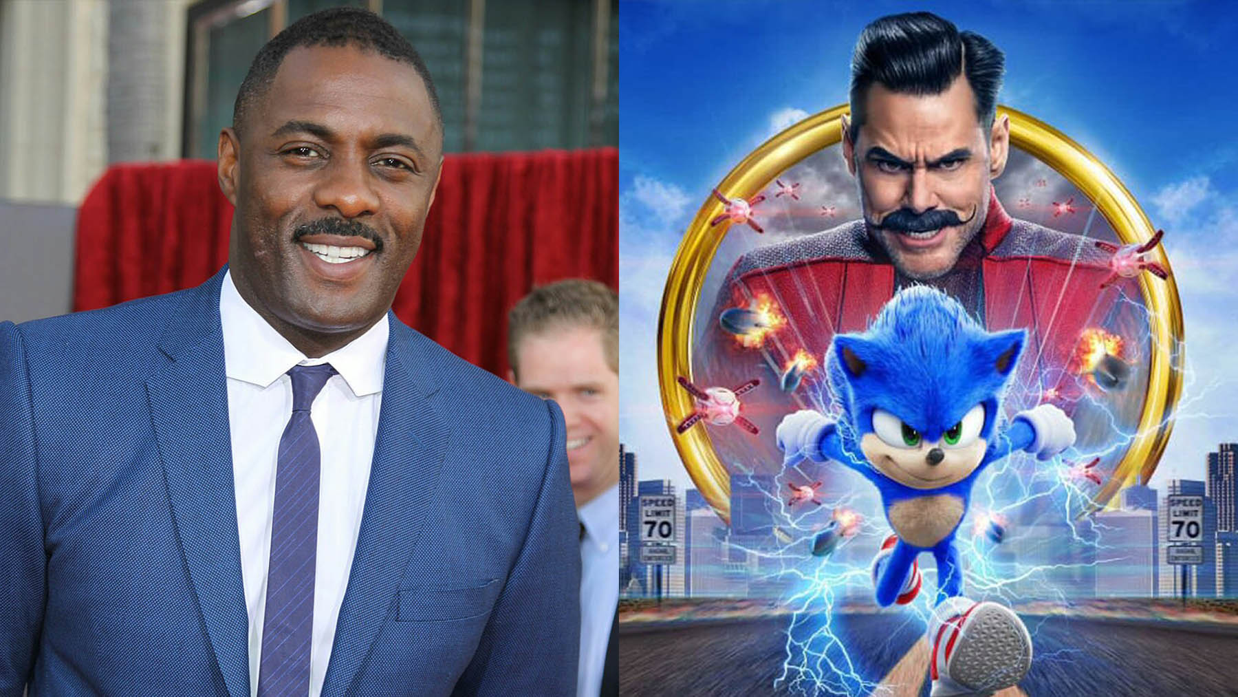 Idris Elba estará en «Sonic 2» (Sega/ Paramount Pictures)