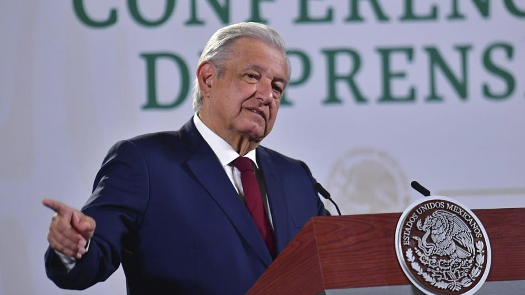 El presidente de México, Andrés Manuel López Obrador.