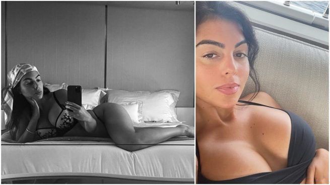 Georgina Rodríguez publica fotos muy íntimas de su escapada con Cristiano