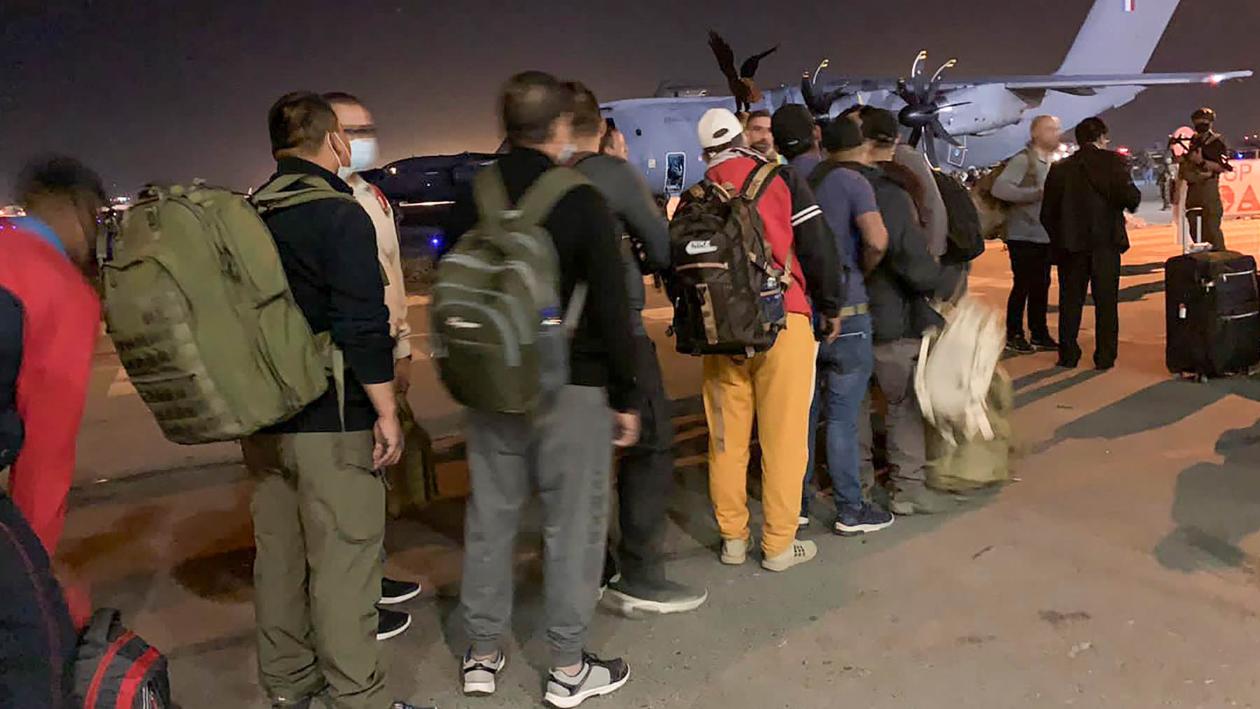 Repatriaciones en Kabul (Foto: AFP)