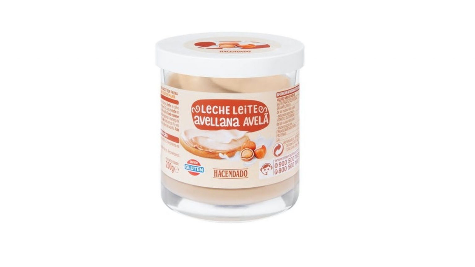 Crema De Avellanas Saludable Mercadona