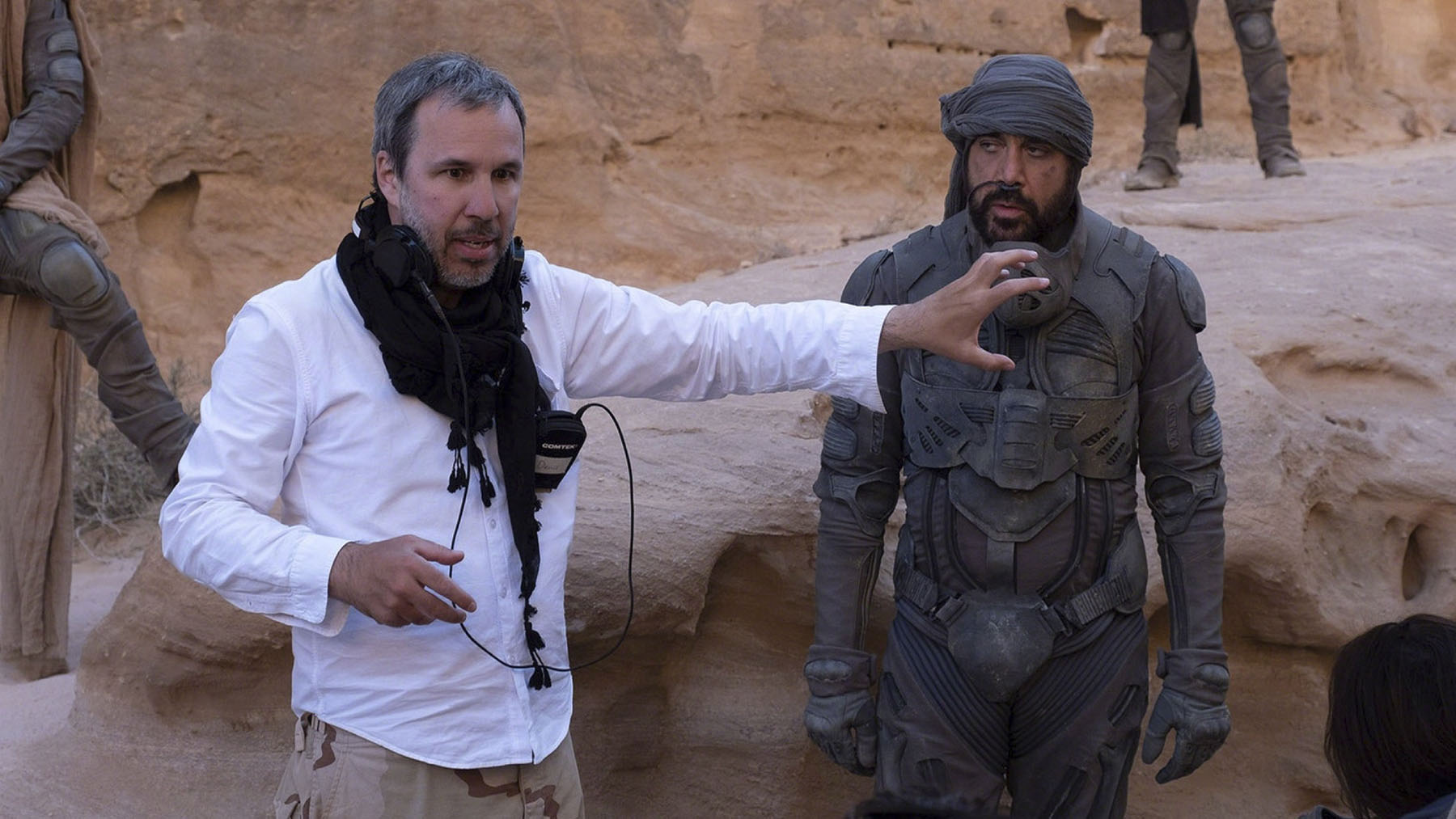 Denis Villeneuve en el set de «Dune» (Warner Bros Pictures)