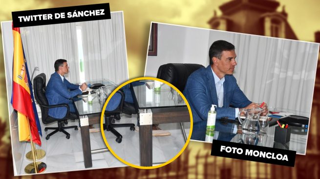 Moncloa manipula las imágenes de Sánchez en La Mareta para que no se vea que va en alpargatas