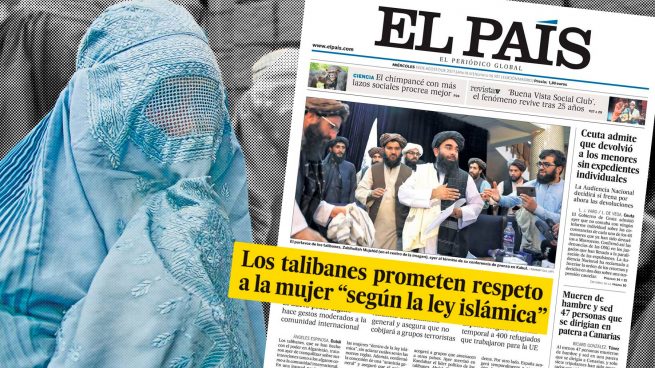 ‘El País’ considera un signo de moderación que las afganas vivan «según la ley islámica»