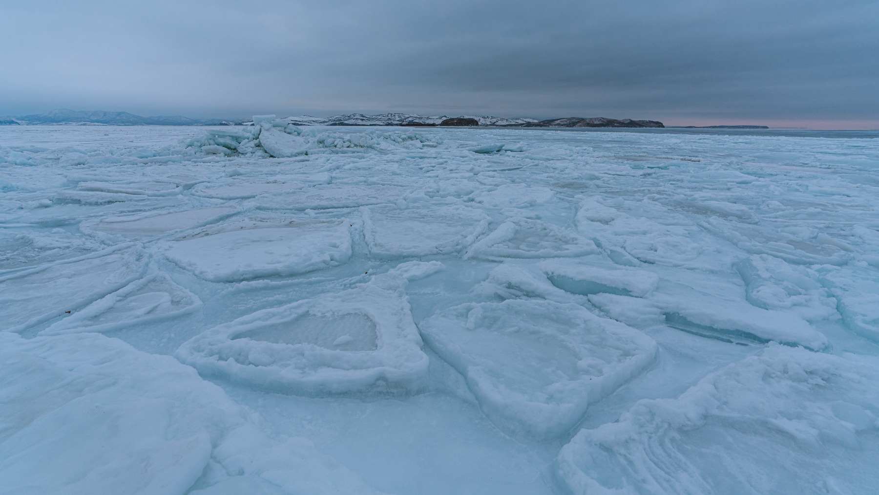 El hielo en Groenlandia