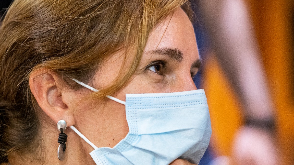 La portavoz de Más Madrid en la Asamblea de Madrid, Mónica García.
