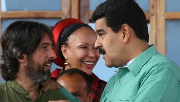 Serrano Mancilla y Nicolás Maduro.