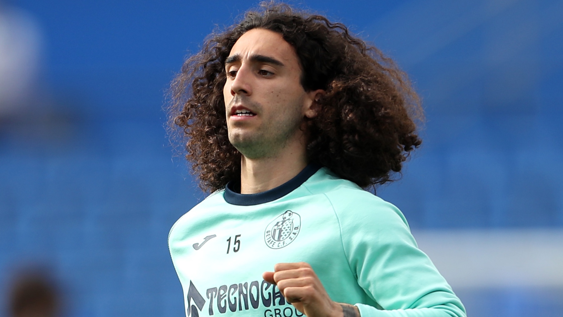 Cucurella, en un partido con el Getafe. (Getty)