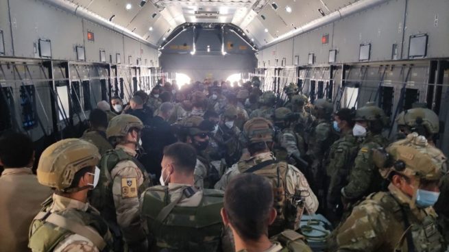 españa evacuacion afganistan
