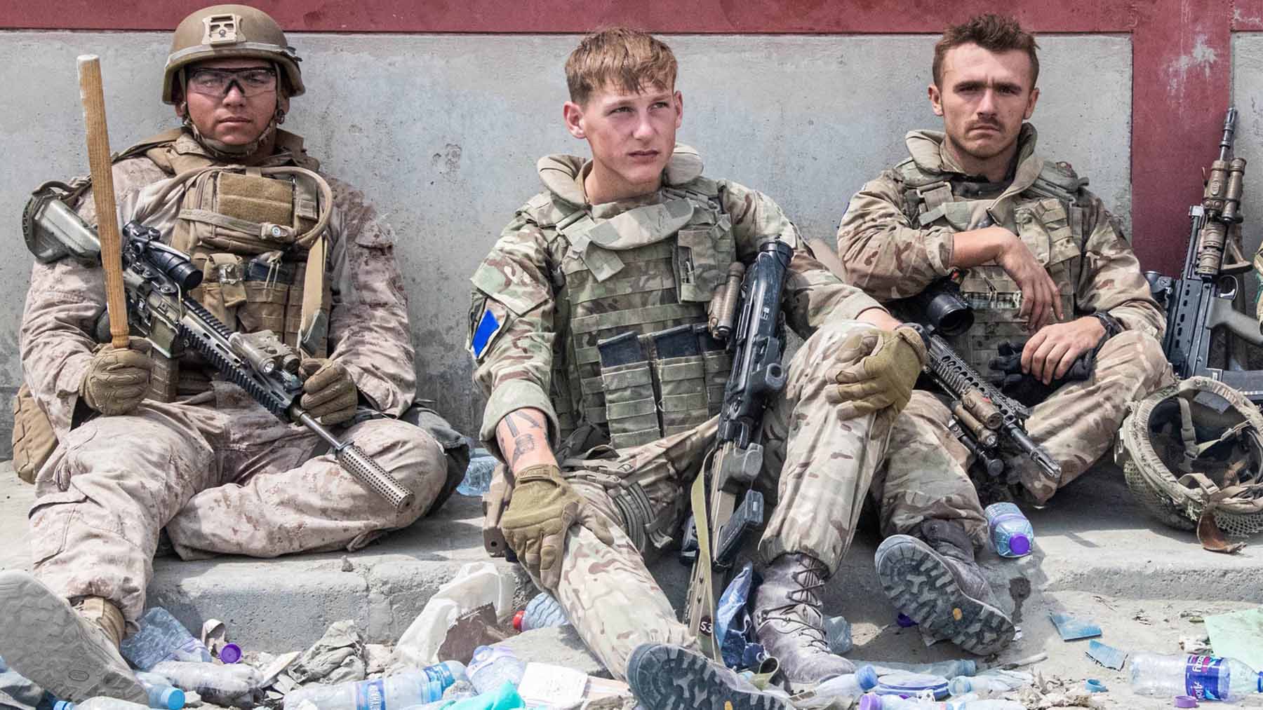 Soldados británicos en Kabul. Foto: EP.