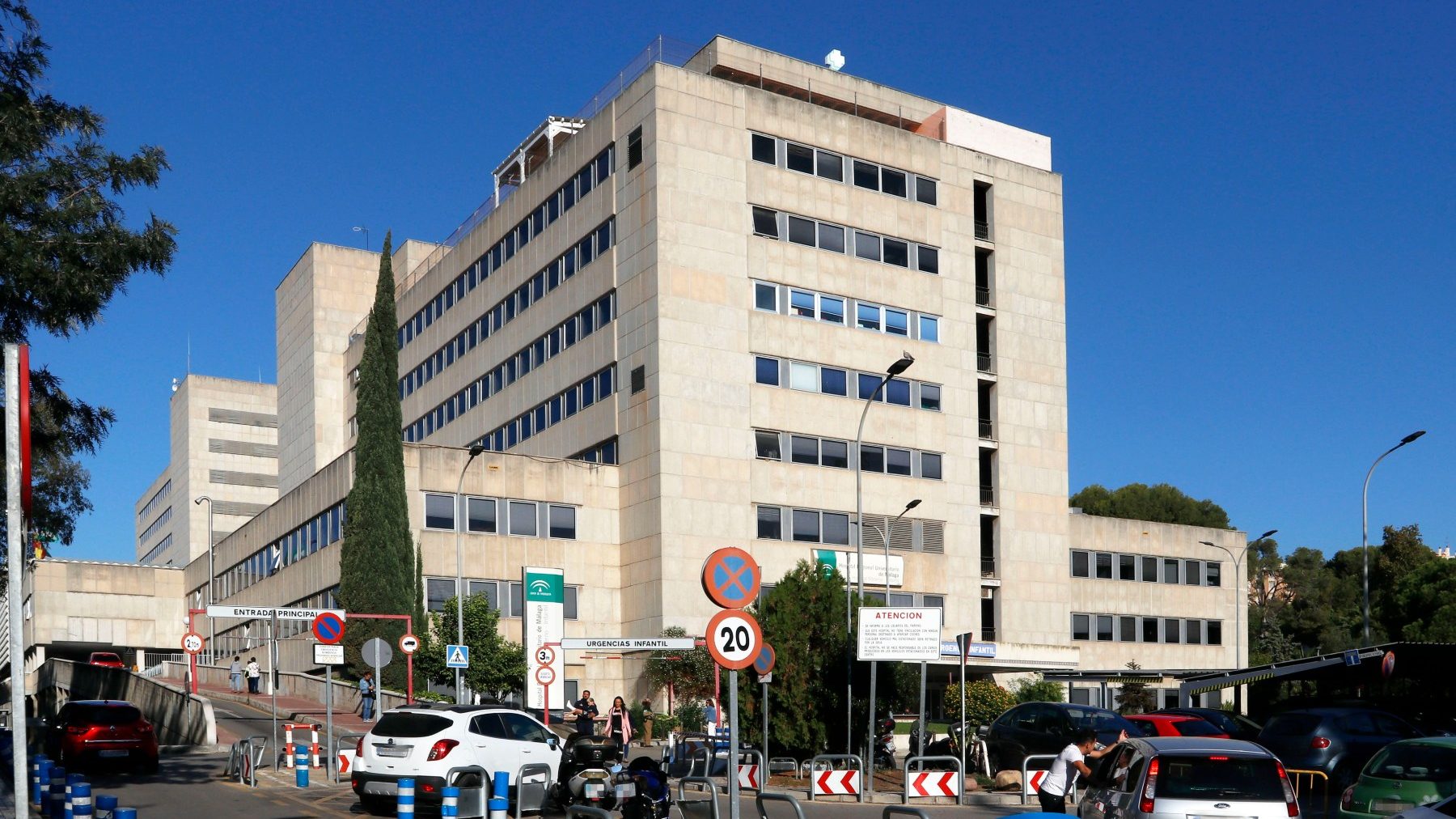 Hospital Materno Infantil de Málaga (ÁLEX ZEA / EUROPA PRESS).