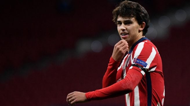 Joao Félix, en un partido con el Atlético de Madrid